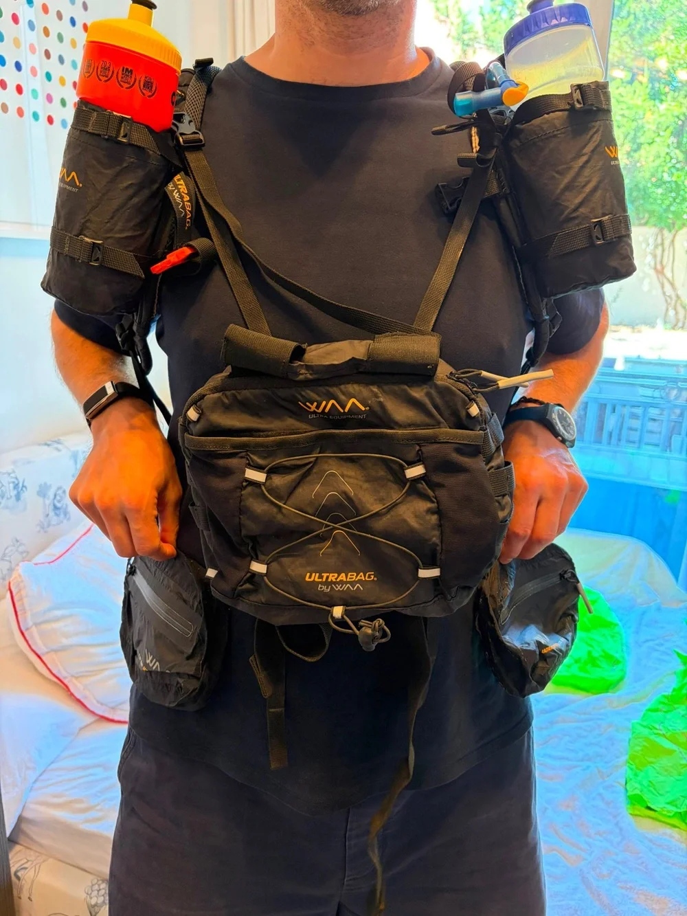 WAYF Black Men's Performance Backpack